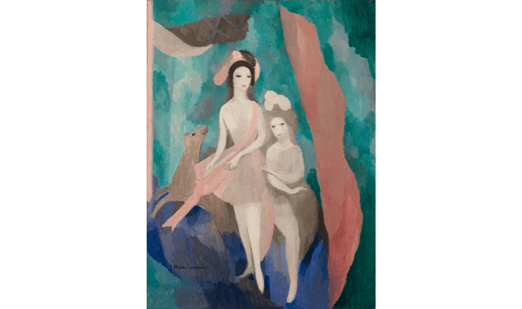 フランス人女性アーティストの絵画